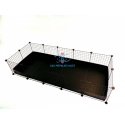 C&C Modular Cages 5x2 Marsu, Siili, Rabit musta C&C Modular Cages 5x2 Marsu, Siili, Rabit musta
