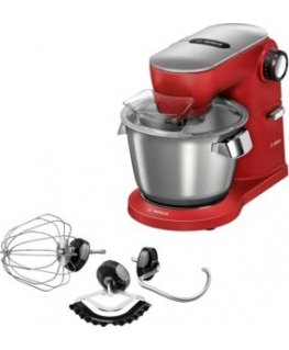 Bosch MUM9A66R00 virtuves kombains 1600 W 5,5 L Sarkans, Sudrabs