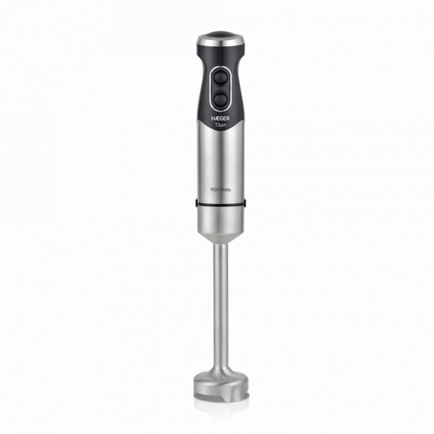 Haeger HB-11B.014A blenderis Iegremdējams blenderis 1100 W Melns, Nerūsējošs tērauds