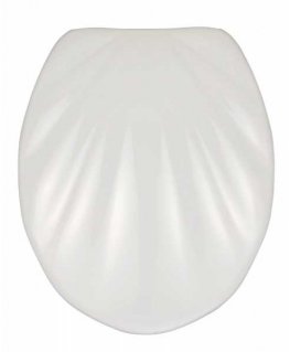 WENKO 18442100 Hard toilet seat Duroplast White