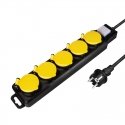 LogiLink LPS255 power extension 1.5 m 5 AC outlet(s) Outdoor Black, Yellow LogiLink LPS255 power extension 1.5 m 5 AC outlet(s) Outdoor Black, Yellow