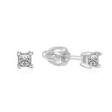 Beneto Minimalist silver earrings studs AGUP1683S Beneto Minimalist silver earrings studs AGUP1683S