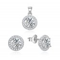 Beneto Minimalist sidabrinis earrings studs AGUP1683S Beneto Minimalist sidabrinis earrings studs AGUP1683S