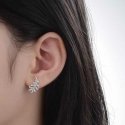 Moiss Shiny long earrings with cubic zirconia E0003043