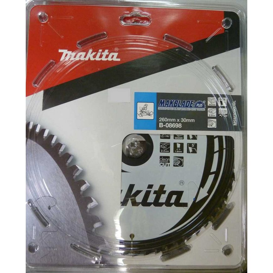 Makita B-08698 TCT saw 260X2.3X30mm