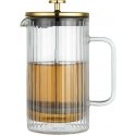 ZAPARZACZ DO KAWY HERBATY SZKLANY 1000ML FRENCH PRESS KLAUSBERG KB-7761 Golden ZAPARZACZ DO KAWY HERBATY SZKLANY 1000ML FRENCH PRESS KLAUSBERG KB-7761 Golden
