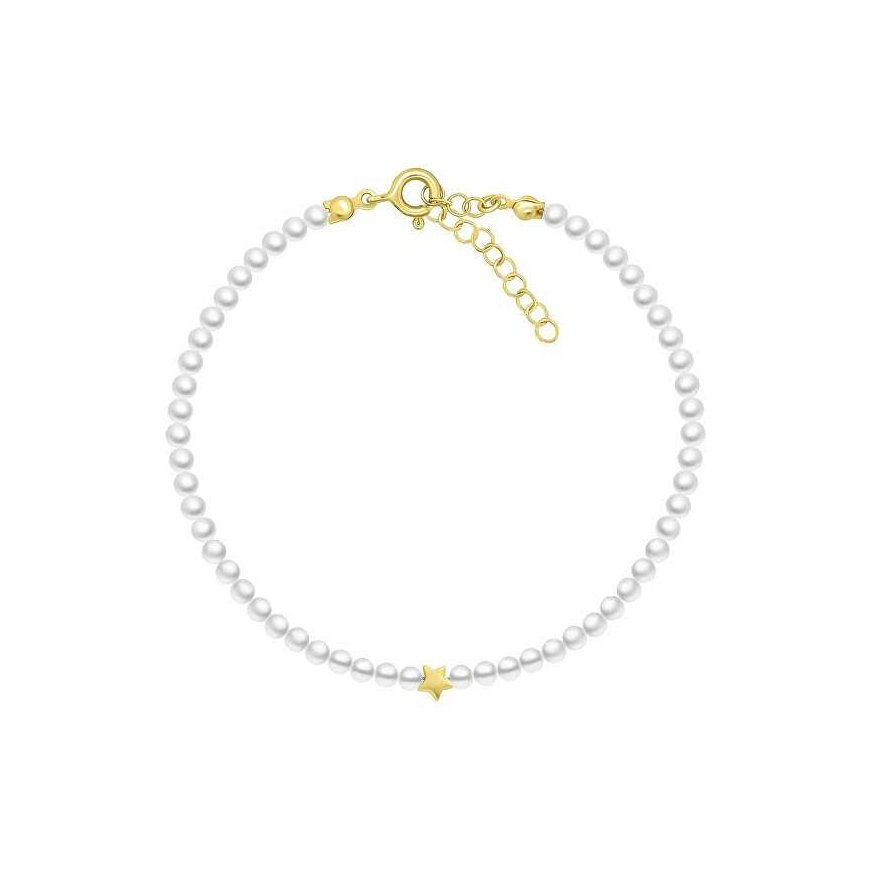 Brilio Silver Brilio Silver Charming pearl bracelet Star BRC131Y