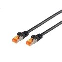 Helos Outdoor patch cable S/FTP Cat 6a juodas 50,0m Helos Outdoor patch cable S/FTP Cat 6a juodas 50,0m
