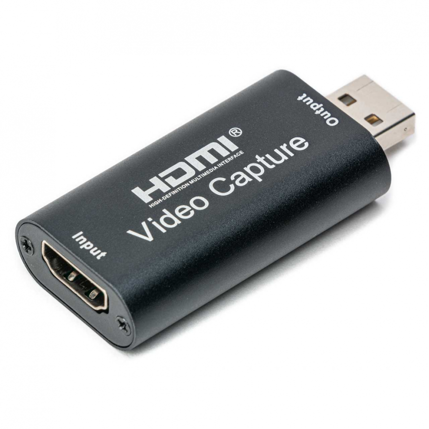 Fusion Accessories Fusion HDMI to USB Video Converter (Video Capture), Black