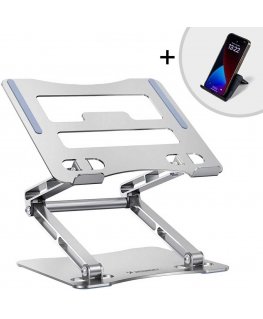 Wozinsky WRS-CPY75DSS aluminum laptop stand - silver