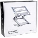 Wozinsky WRS-CPY75DSS aluminum laptop stand - silver Wozinsky WRS-CPY75DSS aluminum laptop stand - silver