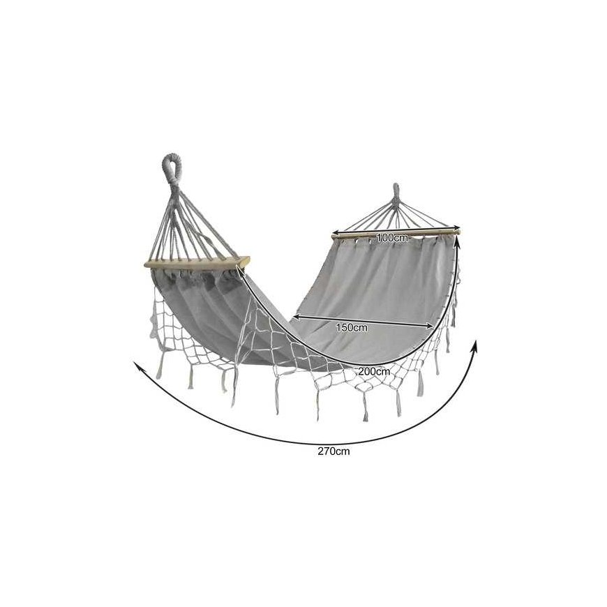 Puutarha riippumatto 200x150cm Gardlov 25465 – 2
