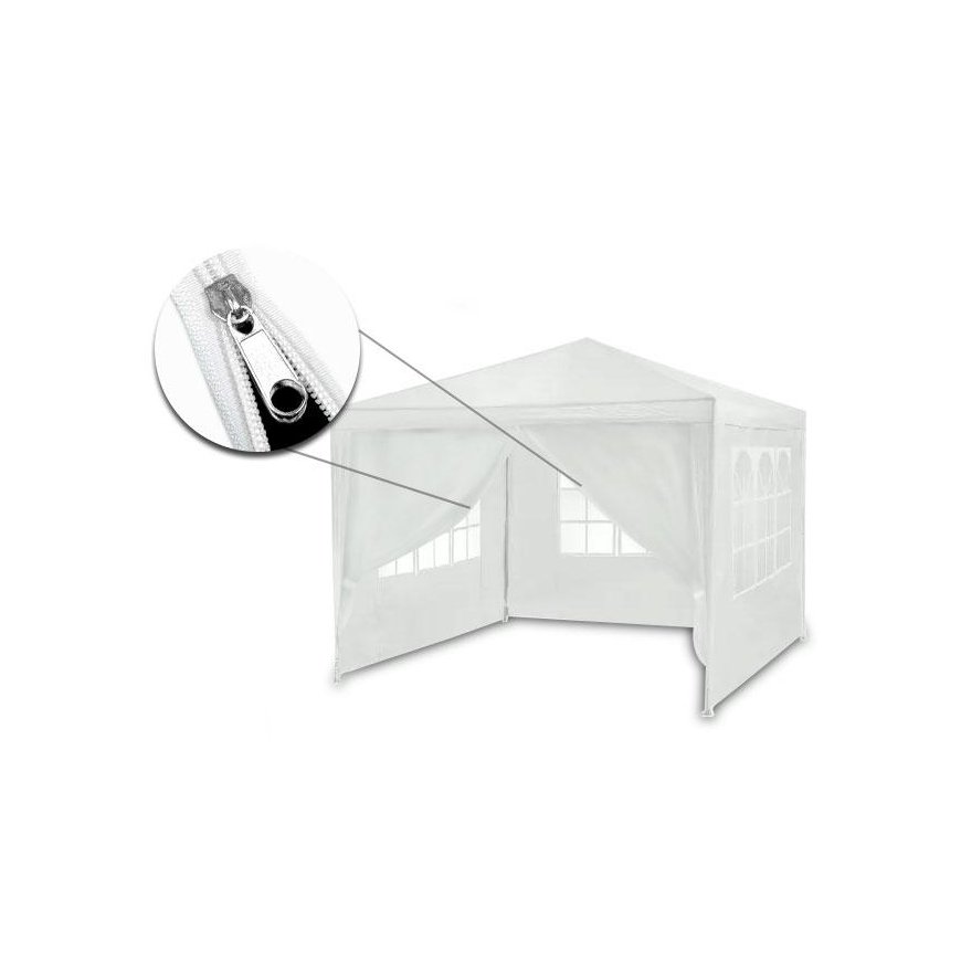 Plonos Sodo paviljonas baltas 3x3 m 4936 – 3