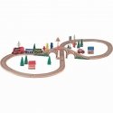 Woodyland Eight Railway Set figuuri akkukäyttöisellä moottorilla Woodyland Eight Railway Set figuuri akkukäyttöisellä moottorilla