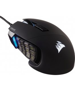 Corsair Scimitar RGB Elite mouse Gaming Right-hand USB Type-A Optical 18000 DPI