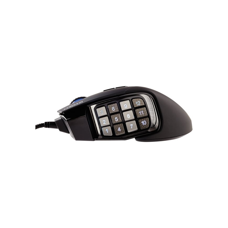 Corsair Scimitar RGB Elite hiir Mängimine Parempoolne USB tüüp A Optiline 18000 DPI – 4