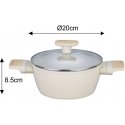 Klausberg 12-piece marble pot set with glass lids Klausberg 12-piece marble pot set with glass lids