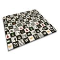 Educational double-sided foam mat 200x180x1cm Nukido Educational double-sided foam mat 200x180x1cm Nukido