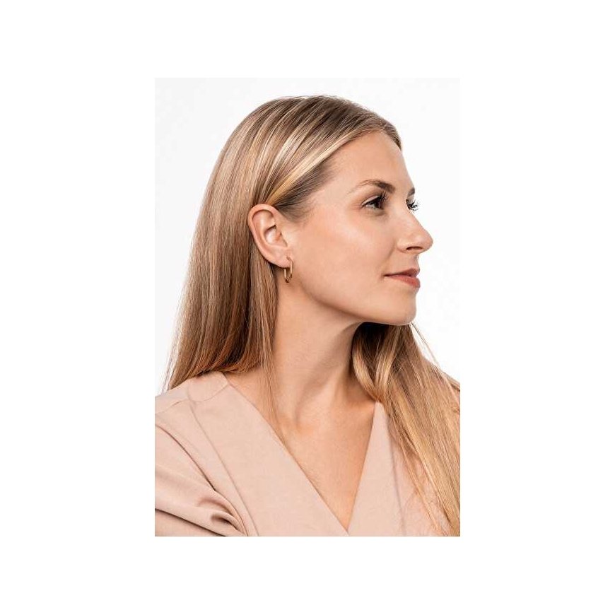 Troli Timeless Gold-Plated Oval Earrings – 2