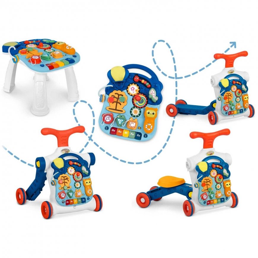 Ricokids 4in1 lavinantis stalas mėlynas 781900 – 4