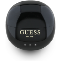 TWS Earphones Guess Glossy Effect Egg Shape Printed Classic Logo Black TWS Earphones Guess Glossy Effect Egg Shape Printed Classic Logo Black