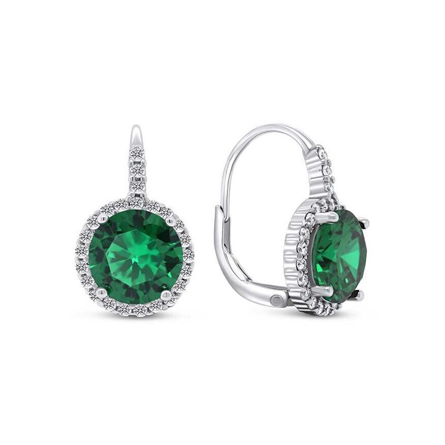 Brilio Silver Brilio Silver Charming silver earrings with zircons EA305WG