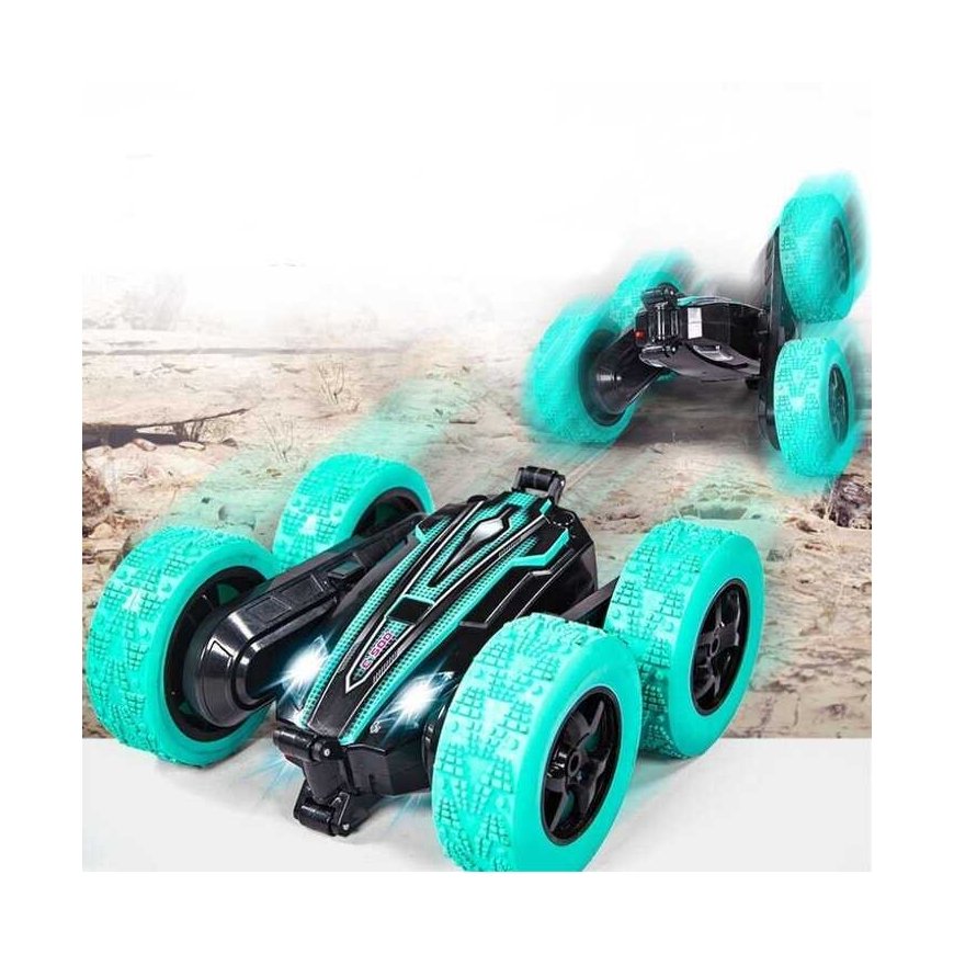 Lean Toys Twister Stunt Car Hand Gesture Control, Blue – 2