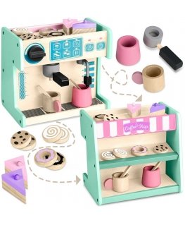 Ricokids 785100 mėtų konditerijos gaminiai su kavos aparatu