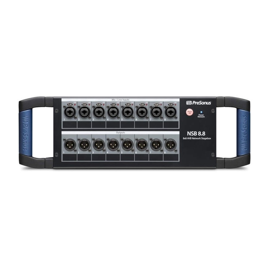 „PreSonus NSB 8.8“ – „Network Stage Box“.