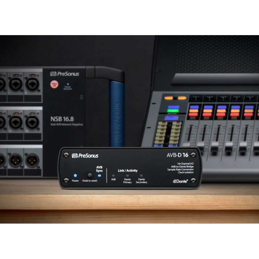 „PreSonus NSB 8.8“ – „Network Stage Box“. – 2