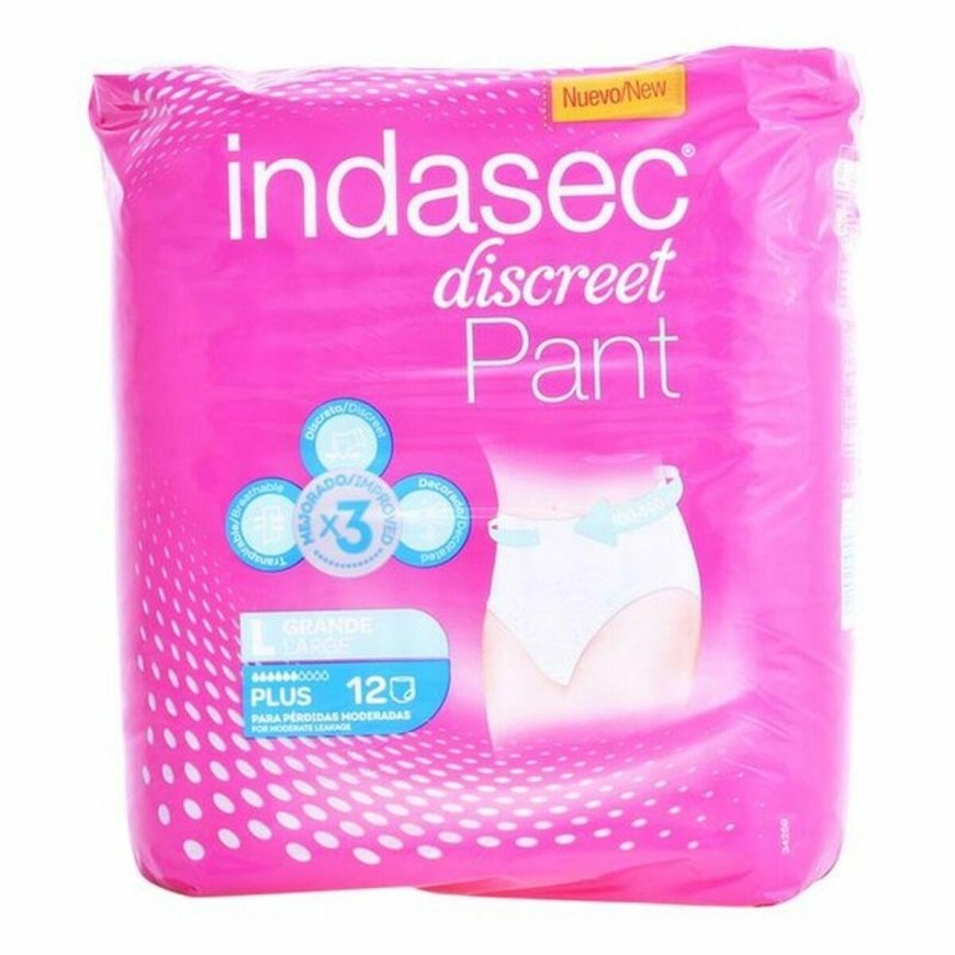 Indasec Pant Plus iso koko 12 kpl – 2