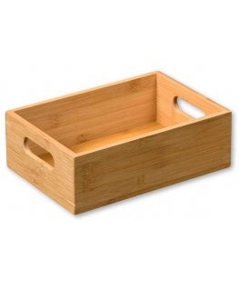 Bamboo container with handles, 24 x 16.5 cm, Kesper