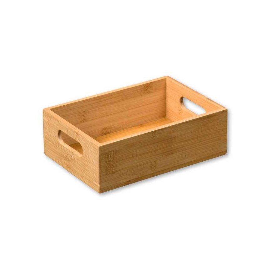 Bamboo container with handles, 24 x 16.5 cm, Kesper
