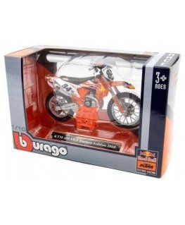 Bburago BBU 1:18 RedBull KTM Motorcycle 51081 10818