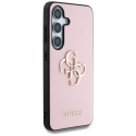 Guess Grained Big 4G Logo Pieni Classic Logo Samsung Galaxy S25+ puhelimen kuori vaaleanpunainen Guess Grained Big 4G Logo Pieni Classic Logo Samsung Galaxy S25+ puhelimen kuori vaaleanpunainen