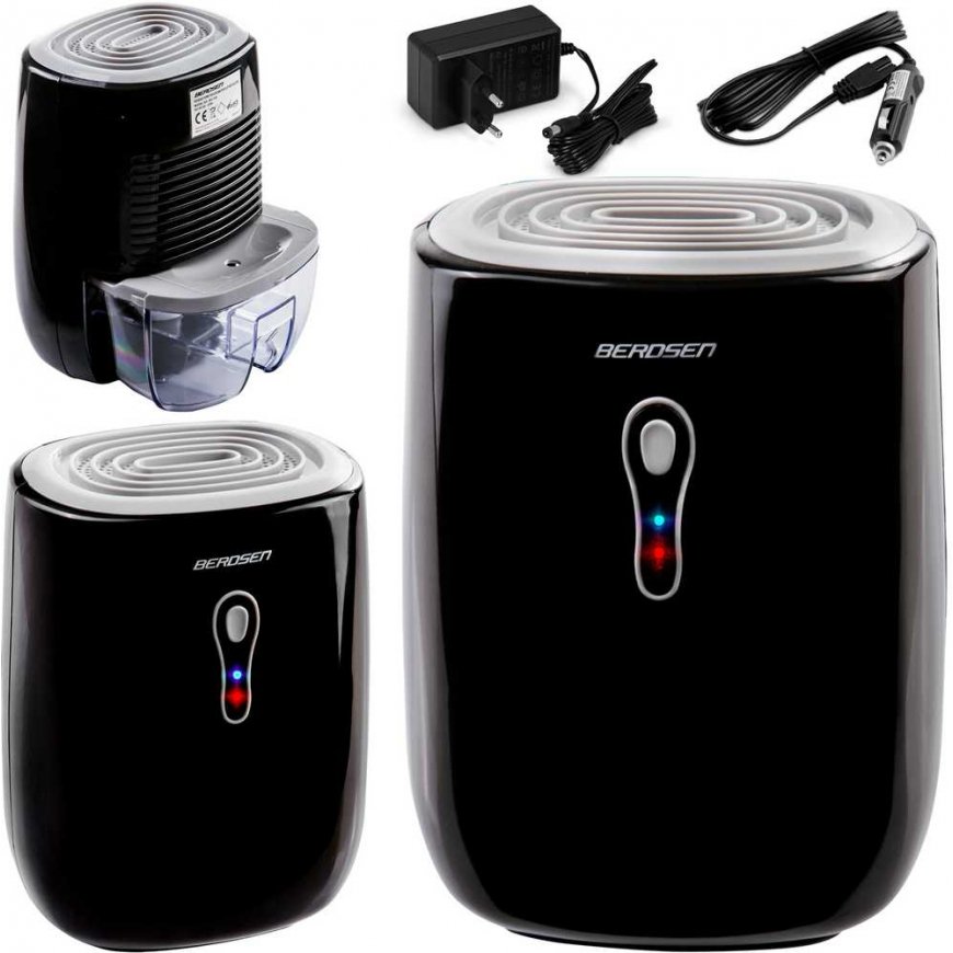 Dehumidifier - moisture absorber with Berdsen BR-70B car power supply