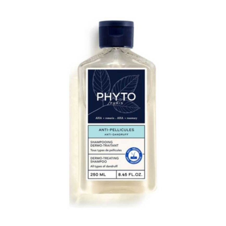 Phyto Anti-Dandruff Dermo-Treating Shampoo, 250 ml