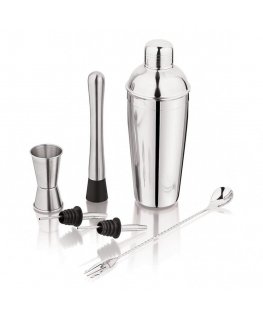 King Hoff Bartender's set, 6 elements, steel, KH-1707