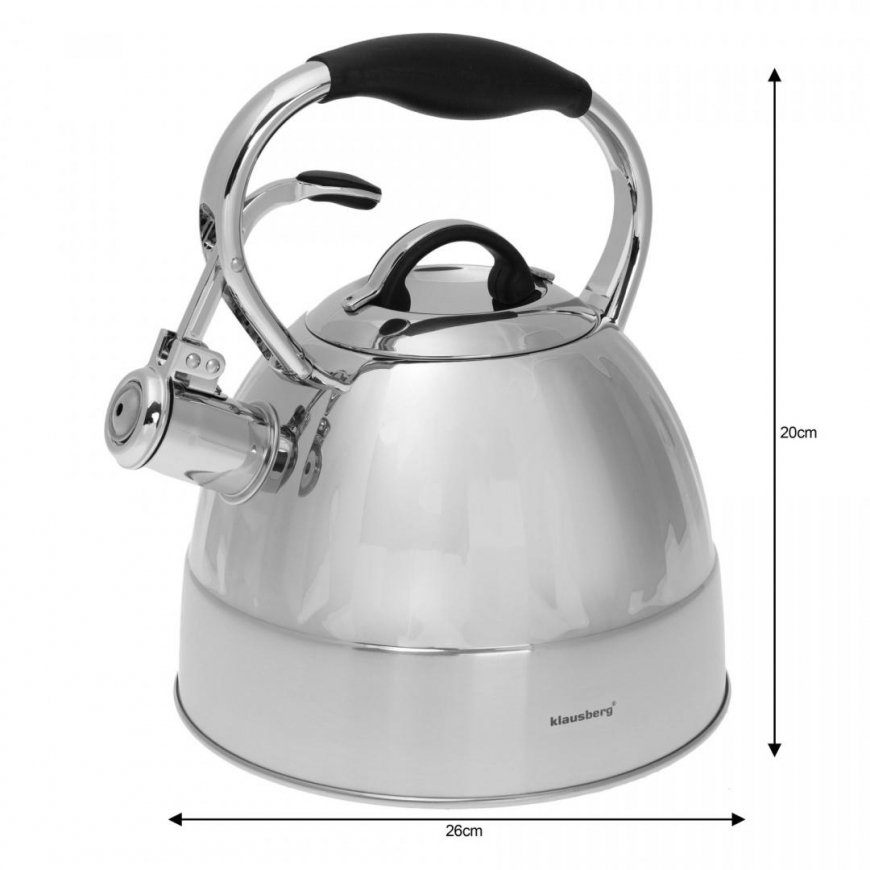 Plieninis virdulys 3,0L KLAUSBERG KB-7479 – 3