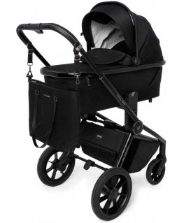 MUUVO Quick SE 2 universal stroller Chromium Black 2in1 SET MQ.SE-2-CHROMIUM-Black-2W1