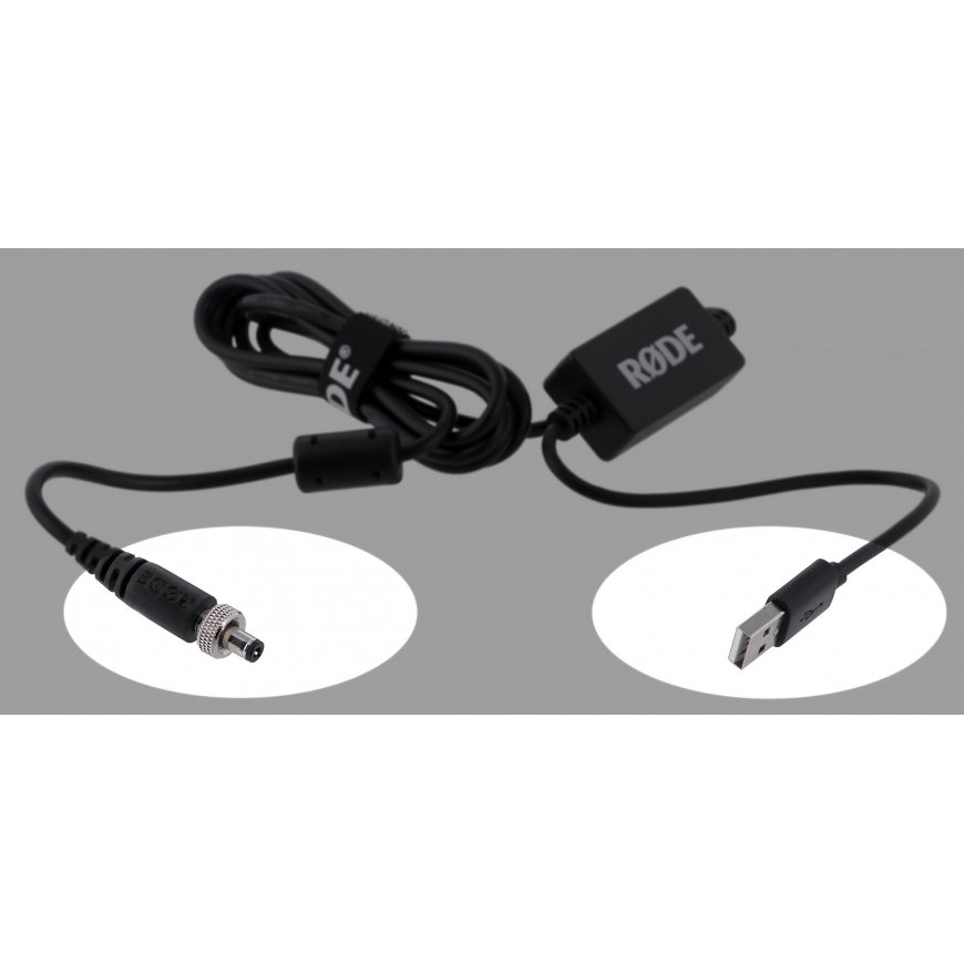 Rde-mikrofonit Rode DC-USB1 virtajohto Rodecaster Pro -äänikortille – 5