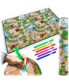 Rolled foam painting mat 200 x 120 x 0.3 cm Ricokids RK-343