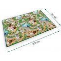 Valcuotas putplasčio dažymo kilimėlis 200 x 120 x 0,3 cm Ricokids RK-343