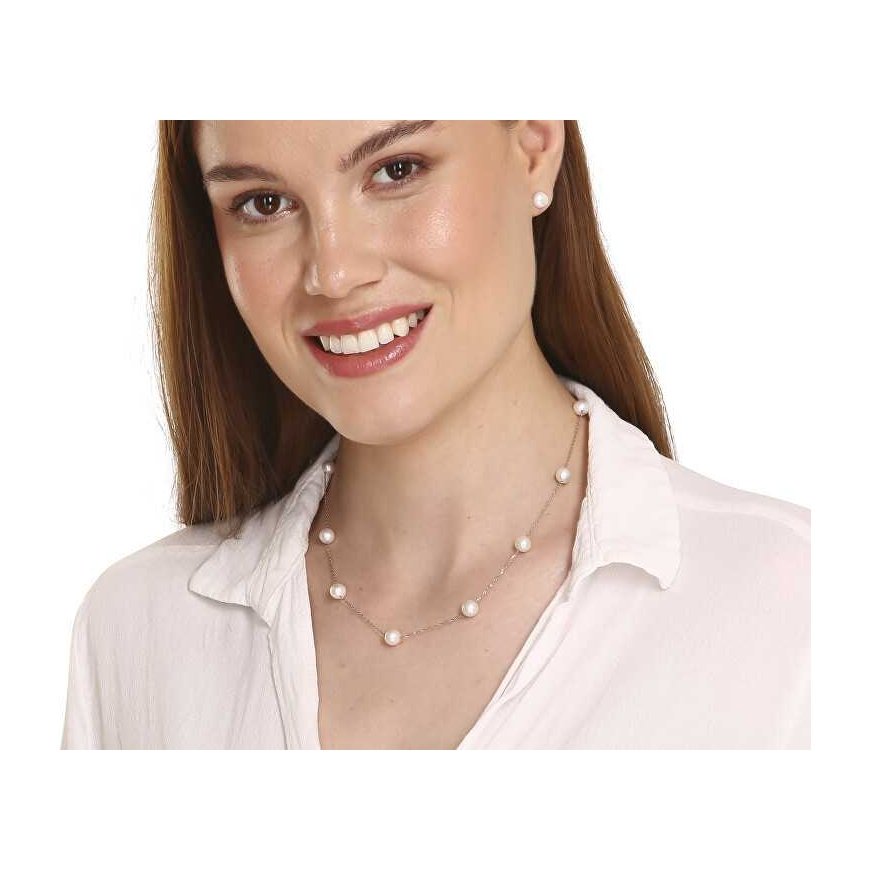 Jwl Luxury Pearls Necklace made of delicate 9 real pearls JL0754 – 2
