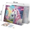 Maalaus numeroilla 40x50 cm Massido Unicorn