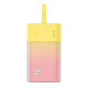 Baseus Popsicle 5200mAh 20W Powerbank sisäänrakennetulla Lightning-kaapelilla (+ valkoinen Baseus Simple USB-C - USB-C 60W/20V/3 Baseus Popsicle 5200mAh 20W Powerbank sisäänrakennetulla Lightning-kaapelilla (+ valkoinen Baseus Simple USB-C - USB-C 60W/20V/3
