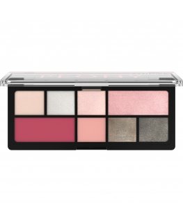 CATRICE The Soft Peony Eyeshadow Palette acu ēnas 9 g Matēts, Mirgošana/vizuļošana