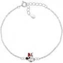 Brilio Silver Brilio Silver Playful silver Minnie bracelet BRC49W Brilio Silver Brilio Silver Playful silver Minnie bracelet BRC49W