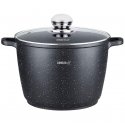 King Hoff LARGE GRANITE POT 10L + COVER GAS INDUCTION King Hoff LARGE GRANITE POT 10L + COVER GAS INDUCTION