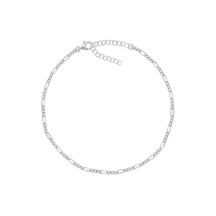 Brilio Silver Brilio Sidabrinis Sidabrinis leg chain Figaro ANK104W